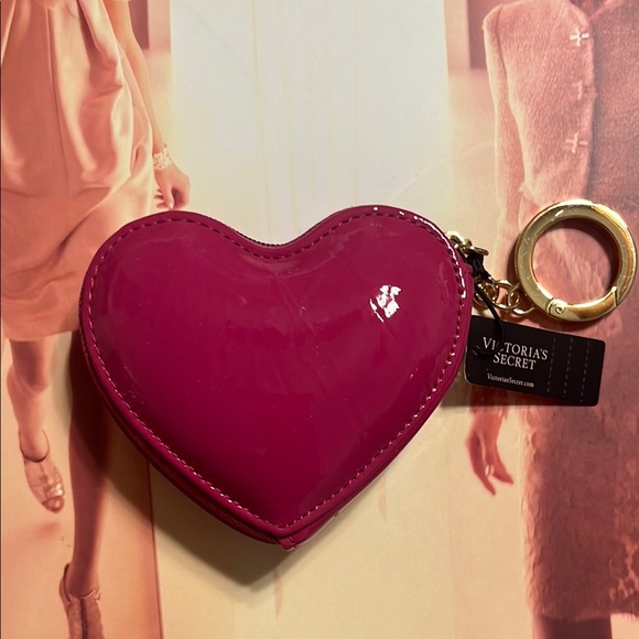 COPY - Victoria's Secret Pink Heart Coin Purse - Picture 4 of 10